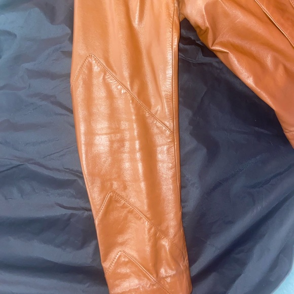 Vintage 70s Wilson’s Leather Men’s coat size 38 - Picture 10 of 11